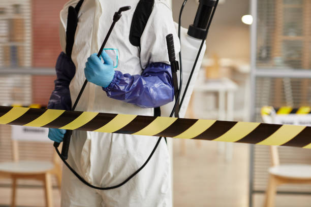 Professional Biohazard technician working in Pea Ridge, FL